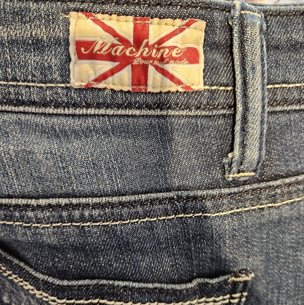 Machine distressed jeans - Picture 2 of 5